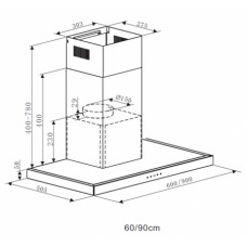 Hota decorativa Heinner DCH-650TIX